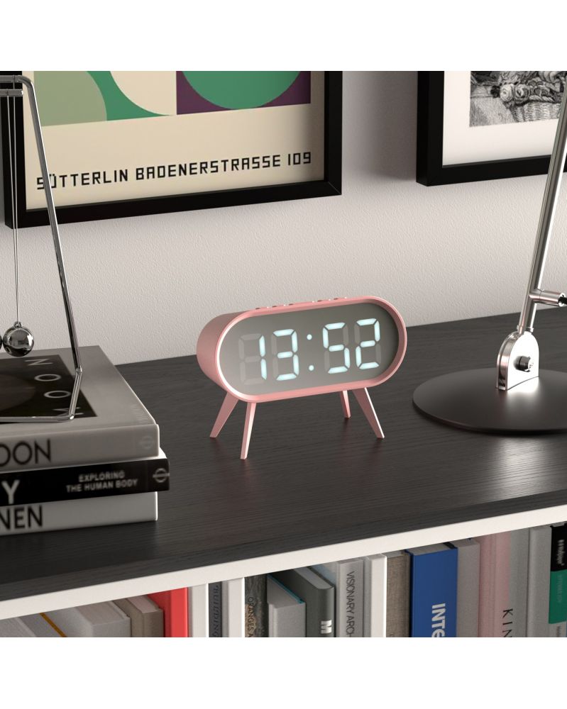 Cyborg Alarm Clock - Pink