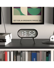 Cyborg Alarm Clock - Black