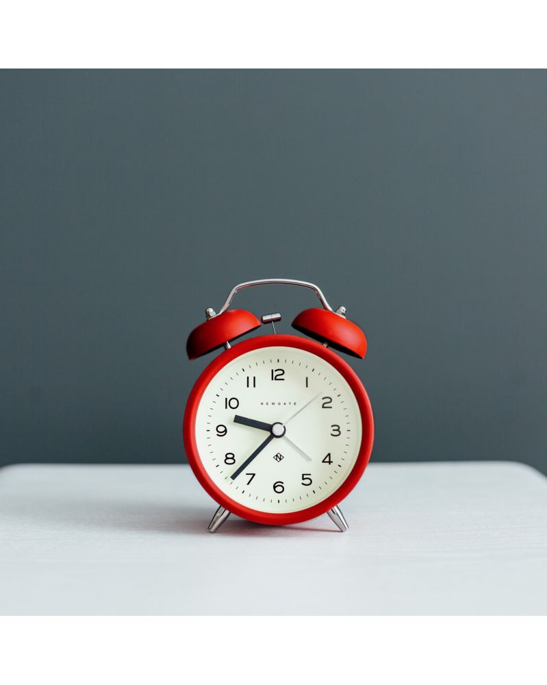 Charlie Bell Echo Alarm Clock - Red Charlie Bell Echo Alarm Clock - Red