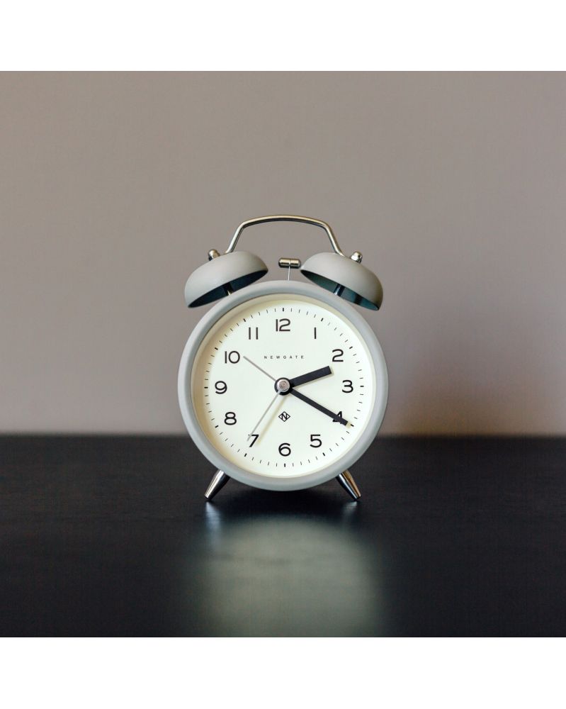 Charlie Bell Echo Alarm Clock - Grey Charlie Bell Echo Alarm Clock - Grey