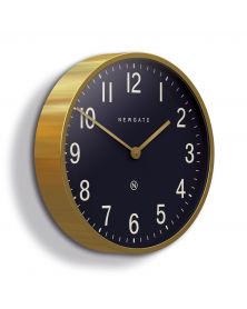 Mr Edwards Wall Clock - Brass