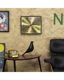 Box Office Wall Clock - Black