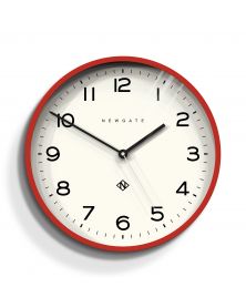 Number 3 Echo Wall Clock - Red