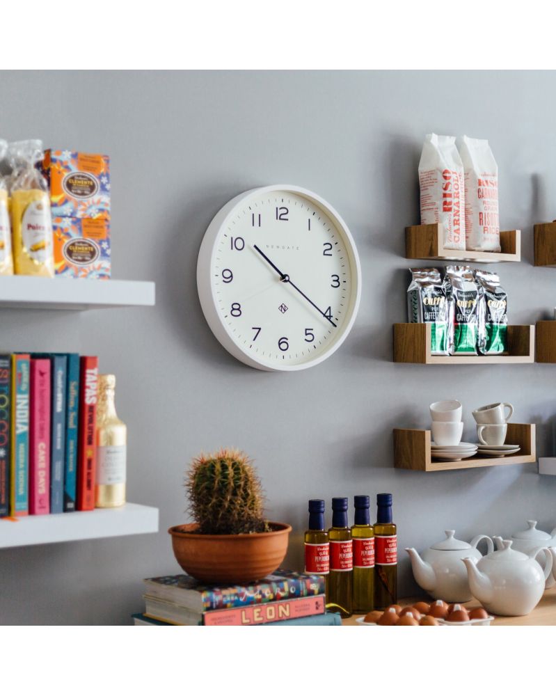 Number 3 Echo Wall Clock - White Number 3 Echo Wall Clock - White