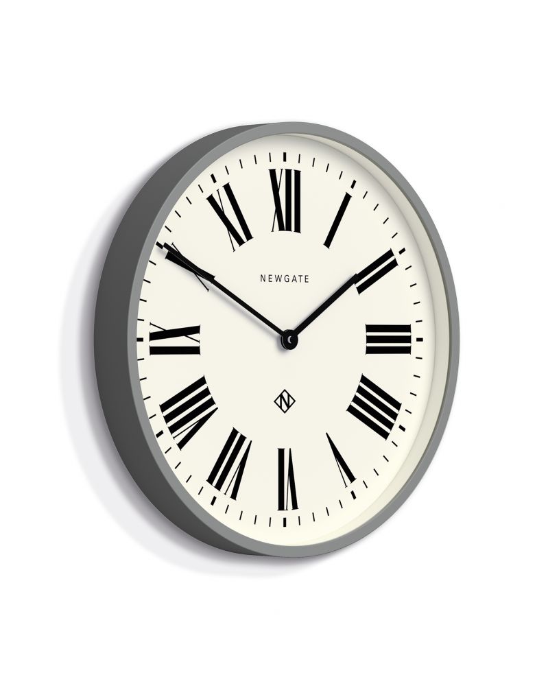 Number 3 Italian Wall Clock - Grey Number 3 Italian Wall Clock - Grey