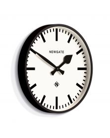 Number 3 Railway Wall Clock - Black