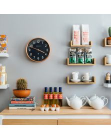 Master Edwards Wall Clock - Copper & Black