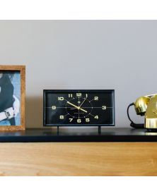 Wideboy Desk Clock - Black