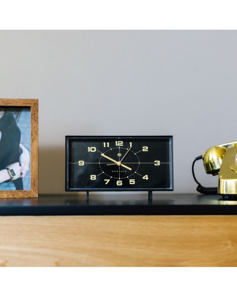 Wideboy Desk Clock - Black Wideboy Desk Clock - Black