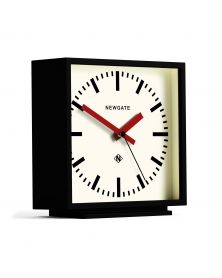 Amp Desk Clock - Black & Red