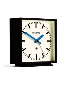 Amp Desk Clock - Black & Blue