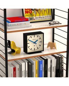 Amp Desk Clock - Black & Blue