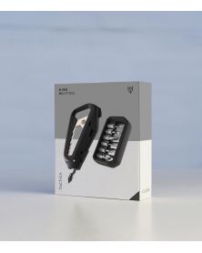 Multitool + 12 hex bits M100X Black by Tactica Gear