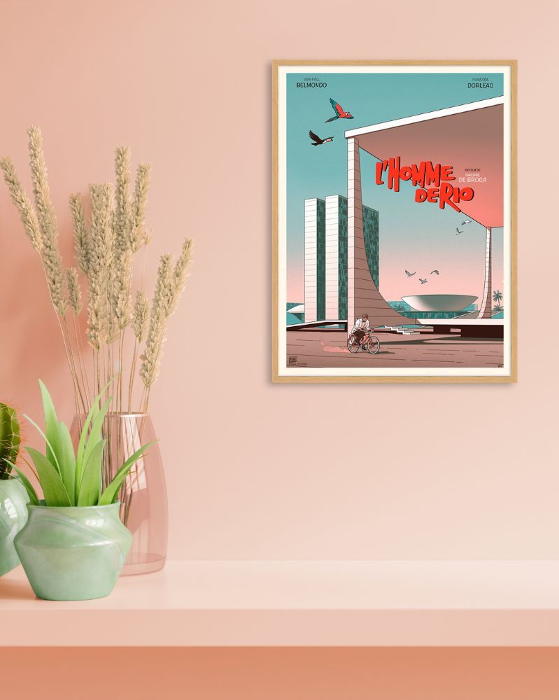 Poster - L'Homme de Rio (B) - (30x40cm) Poster - L'Homme de Rio (B) - (30x40cm)