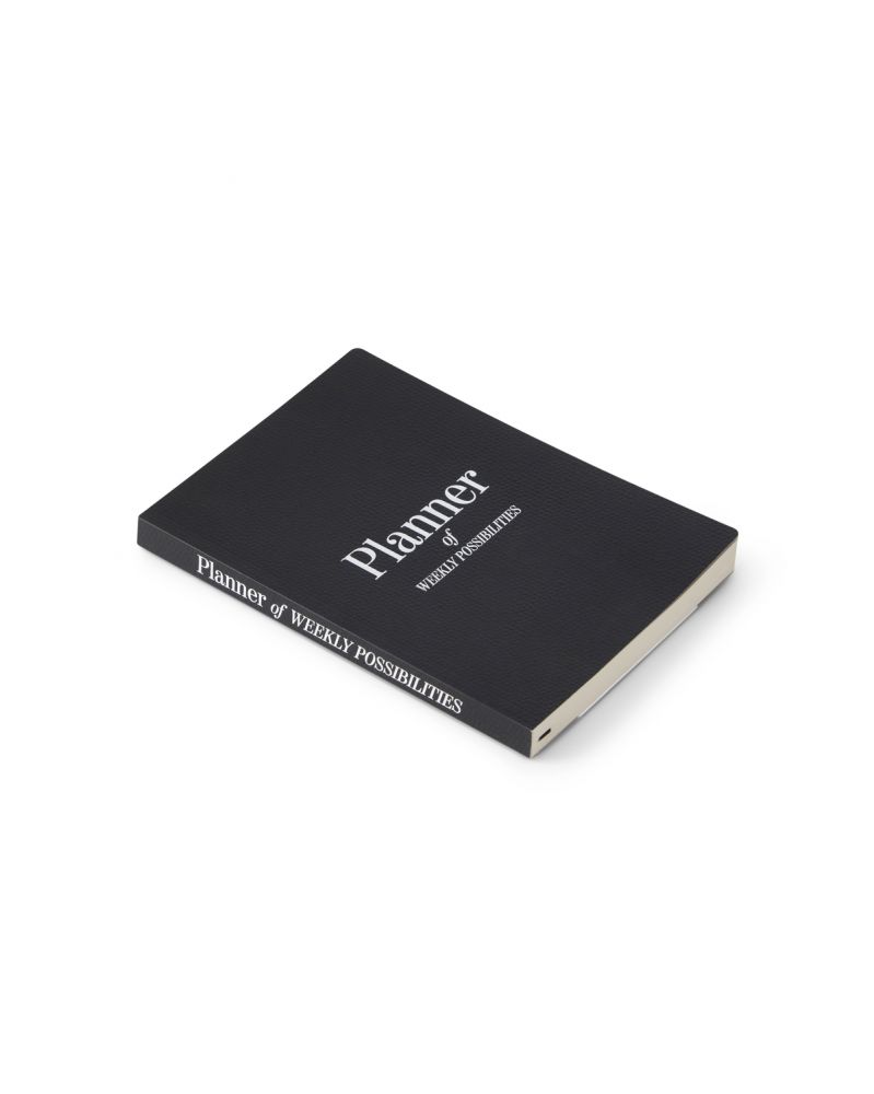 Weekly Planner - Timeless, Black Weekly Planner - Timeless, Black