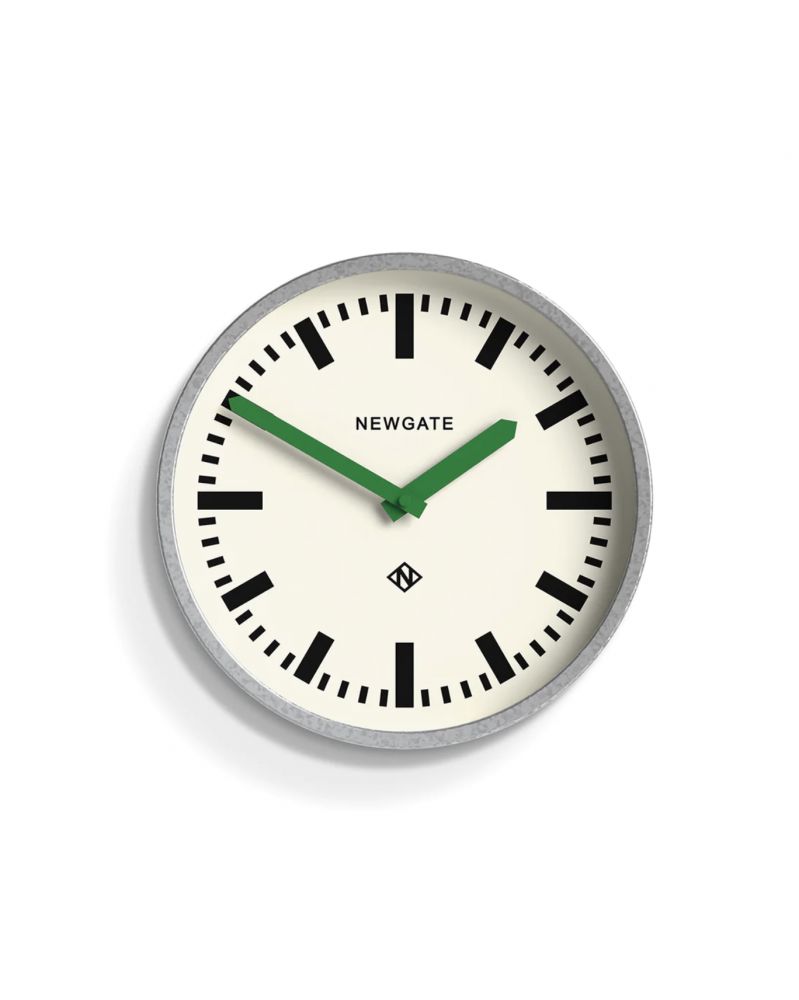 Luggage 5 Wall Clock - Green Hands