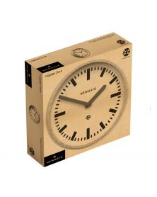 Horloge murale - Classique & Moderne - Luggage Aiguilles Rouges