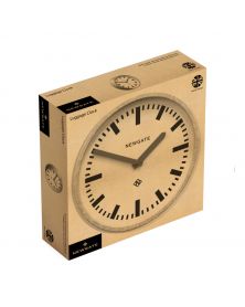 Luggage 5 Wall Clock - Red Hands