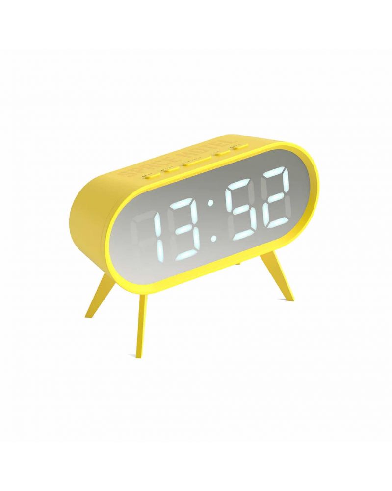 Cyborg Alarm Clock - Yellow