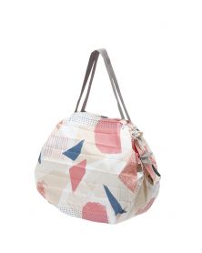 Shupatto Size M Compact Foldable Shopping Bag - HAGIRE (Fabric Scraps)