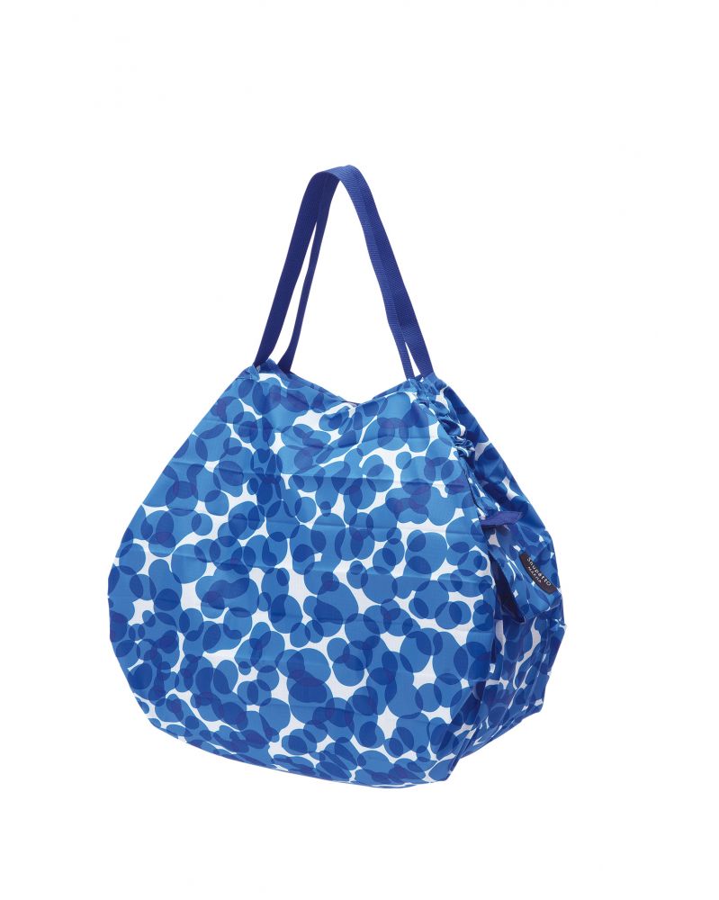 Shupatto Size M Compact Foldable Shopping Bag - UMI (Ocean)
