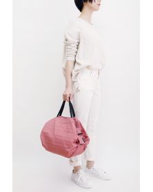 Shupatto Size M Compact Foldable Shopping Bag - MOMO (Peach)