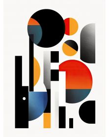 Affiche - Modern Abstract 07 (30x40 cm) - Hartman AI