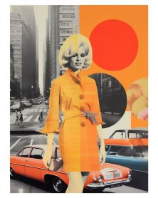 Affiche - 60's Collages 01 (30x40 cm) - Hartman AI