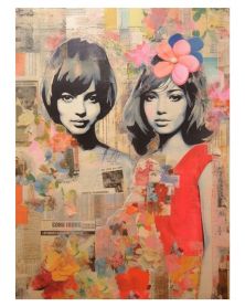 Affiche - 60's Collages 03 (30x40 cm) - Hartman AI