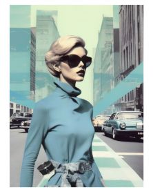 Affiche - 60's Collages 09 (30x40 cm) - Hartman AI