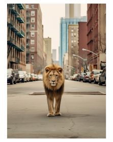 Affiche - Urban Zoo 01 (30x40 cm) - Hartman AI