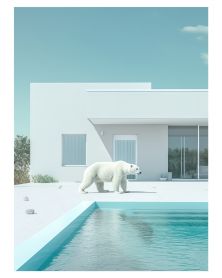 Poster - Urban Zoo 02 (30x40 cm) - Hartman AI