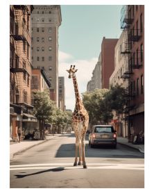 Poster - Urban Zoo 05 (30x40 cm) - Hartman AI