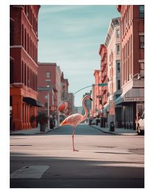 Poster - Urban Zoo 06 (30x40 cm) - Hartman AI