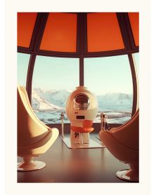 Affiche - Retro Future 04 (30x40 cm) - Hartman AI