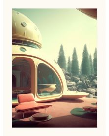 Affiche - Retro Future 07 (30x40 cm) - Hartman AI