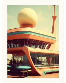 Affiche - Retro Future 10 (30x40 cm) - Hartman AI