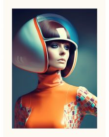 Poster - Retro Future 14 (30x40 cm) - Hartman AI