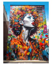 Affiche - Street Art 04 (30x40 cm) - Hartman AI