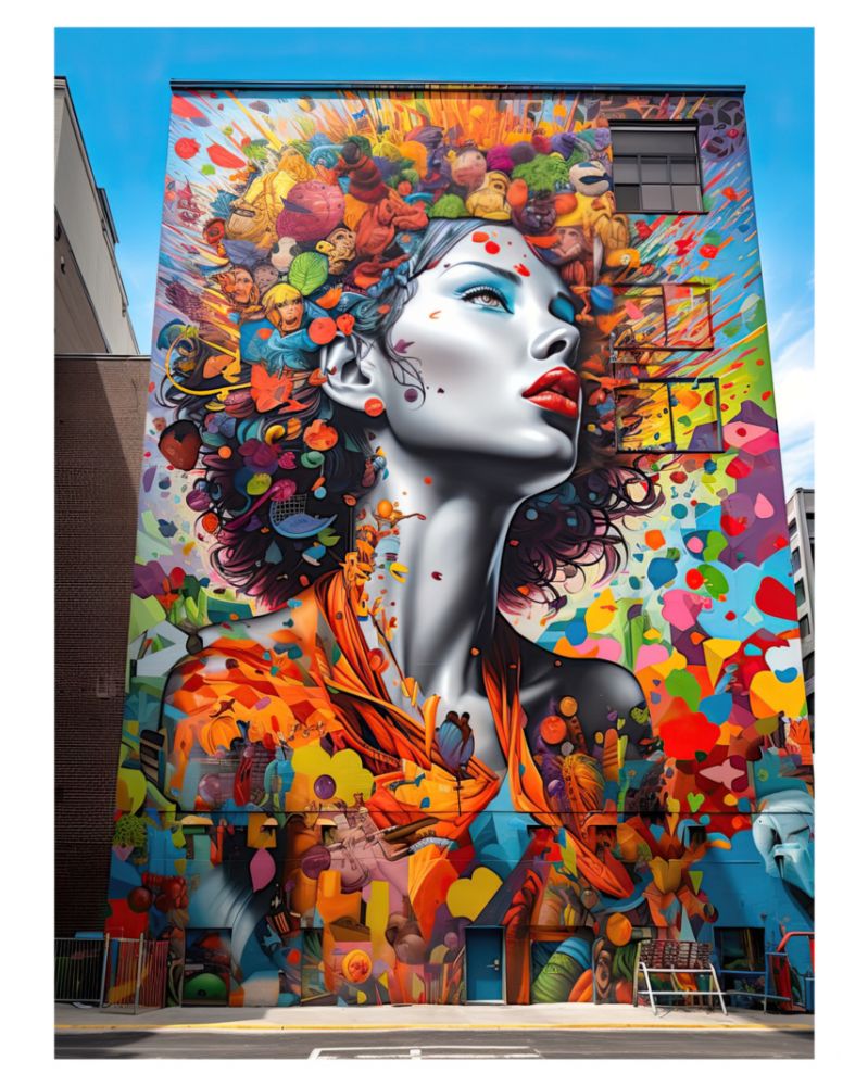 Poster - Street Art 03 (30x40 cm) - Hartman AI