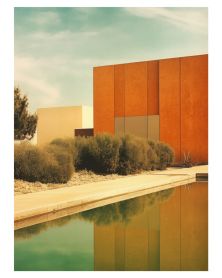 Poster - Villa California 06 (30x40 cm) - Hartman AI