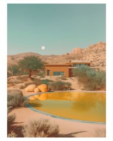 Affiche - Villa California 07 (30x40 cm) - Hartman AI