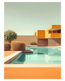 Affiche - Villa California 08 (30x40 cm) - Hartman AI