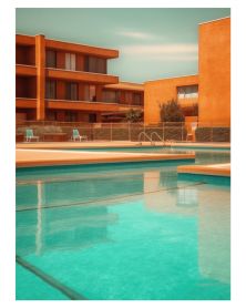 Affiche - Villa California 11 (30x40 cm) - Hartman AI