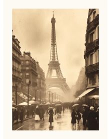 Affiche - Old Postcard 08 (30x40 cm) - Hartman AI