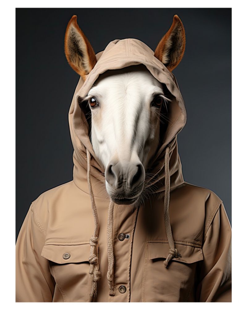 Poster - Animal Elegance 07 (30x40 cm) - Hartman AI Poster - Animal Elegance 07 (30x40 cm) - Hartman AI