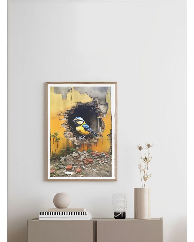 Poster - Street Art 06 (30x40 cm) - Hartman AI Poster - Street Art 06 (30x40 cm) - Hartman AI