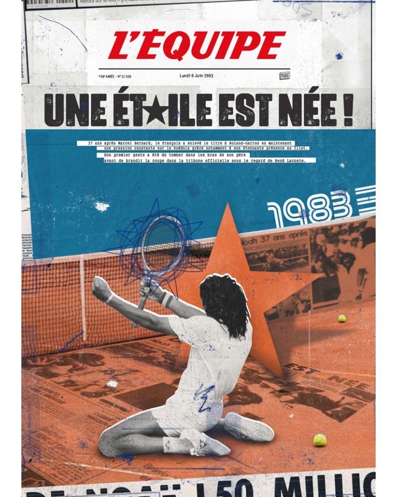 Poster - L'Equipe - Noah (digigraphie)