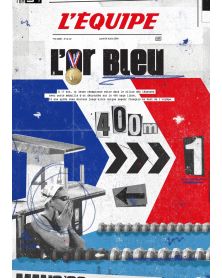 Poster - L'Equipe - Manaudou (digigraphie)