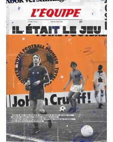 Affiche - L'Equipe - Cruyff (digigraphie)